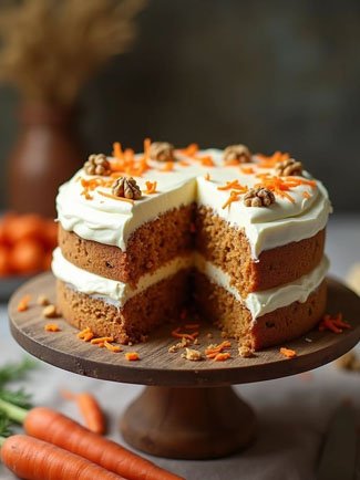 CARROT CAKE SLICE 